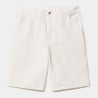 CARHARTT SINGLE KNEE SHORT TWILL OFF WHITE RINSED