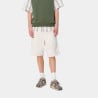 CARHARTT SINGLE KNEE SHORT TWILL OFF WHITE RINSED