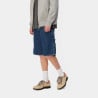 CARHARTT SINGLE KNEE SHORT BLUE STONE WASHED