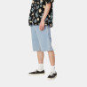 CARHARTT SINGLE KNEE SHORT BLUE HEAVY STONE BLEACHED