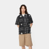 CARHARTT HEART BANDANA SHIRT BLACK