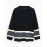 STUSSY HOCKEY SWEATER BLACK