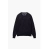 STUSSY S LOOSE KNIT SWEATER BLACK