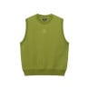 STUSSY SS LINK FLEECE VEST GREEN