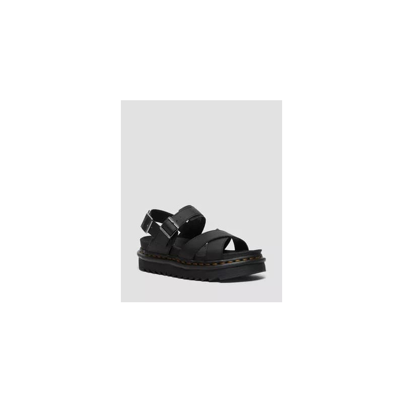 DR MARTENS VOSS II BLACK HYDRO LEATHER