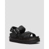 DR MARTENS VOSS II BLACK HYDRO LEATHER