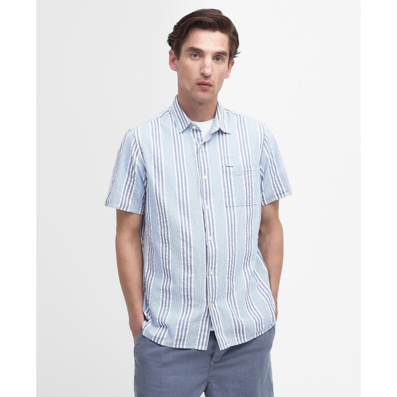 BARBOUR STONEBAY SUMMER SHIRT SKY BLUE