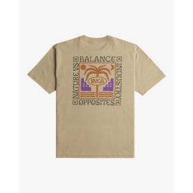 RVCA TEE SS MOROCCO PALMS KHA
