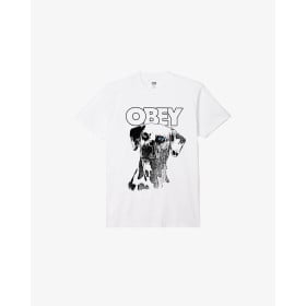 OBEY TEE SS DALMATION WHITE