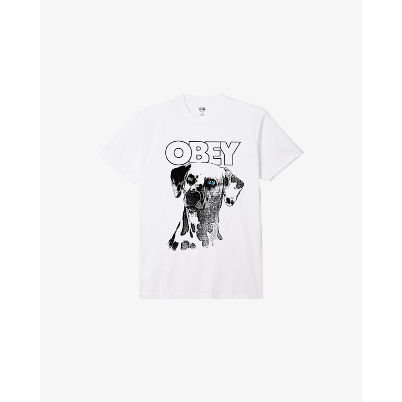 OBEY TEE SS DALMATION WHITE