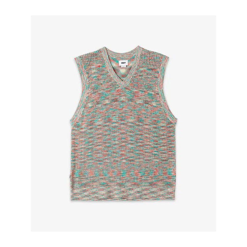 OBEY CLYNTON SWEATER VEST MULTI