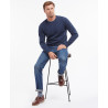 BARBOUR ESSENTIAL TISBURY CREWNECK DEEP BLUE