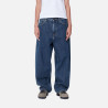 CARHARTT W'BRANDON PANT BLUE STONE WASHED