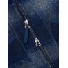 UNIVERSAL WORKS ZIP WAISTCOAT FRESCO FLEECE NAVY GREY