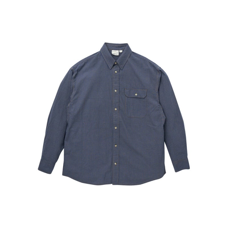 GRAMICCI CHECKERED STANCE SHIRT SIERA NAVY