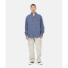 GRAMICCI CHECKERED STANCE SHIRT SIERA NAVY