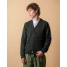 NITTO KNITWEAR YOURI CARDIGAN KAKI