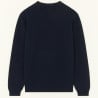 NITTO KNITWEAR YOURI COL ROND MARINE