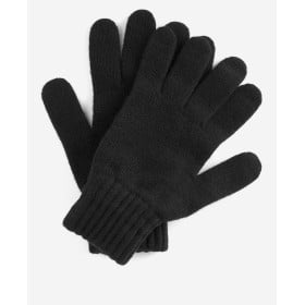 BARBOUR LAMBSWOOL GLOVES BLACK