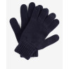 BARBOUR LAMBSWOOL GLOVES NAVY