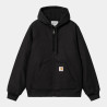 CARHARTT ACTIVE JACKET BLACK RINSED