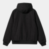 CARHARTT ACTIVE JACKET BLACK RINSED