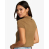 RVCA W' PAST DUE SWEATER CAMEL