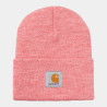 CARHARTT ACRYLIC WATCH HAT DUSTY ROSE HEATHER