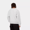 CARHARTT AMERICAN SCRIPT SWEAT ASH HEATHER