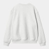 CARHARTT AMERICAN SCRIPT SWEAT ASH HEATHER