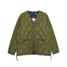 TAION 101ZML V-NECK DARK OLIVE NAVY