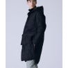 TAION 106BML LONG HOOD DOWN JACKET BLACK