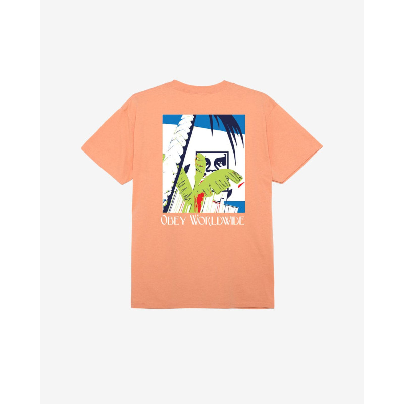 OBEY VACATION TEE CITRUS