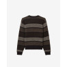 OBEY BENJAMIN CREWNECK BLACK MULTI