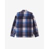 OBEY STANTON SHIRT JACKET ACADEMY NAVY MULTI