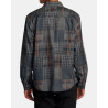RVCA FREEMAN CORD SHIRT GREY