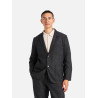 UNIVERSAL WORKS TWO BUTTON JACKET LEVISHAM WOOL MIX BLACK