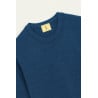 NITTO KNITWEAR YOURI COL ROND BLEU JEAN