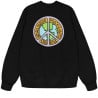 OBEY PEACE AND UNITY CREWNECK BLACK