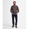 BARBOUR HORSEFORD CREWNECK JUMPER SANDSTONE