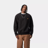 CARHARTT AMERICAN SCRIPT SWEAT BLACK