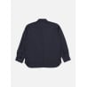 UNIVERSAL WORKS TRAVAIL OVERSHIRT TROPICAL SUITING NAVY
