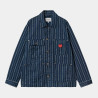 CARHARTT DREWE CHORE COAT NATURAL RINSED