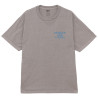OBEY ANARCHY & UTOPIA TEE PIGMENT SILVER GREY