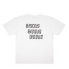 BISOUS SKATEBOARD BISOUS X3 BACK TEE WHITE