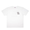 BISOUS SKATEBOARD BISOUS X3 BACK TEE WHITE