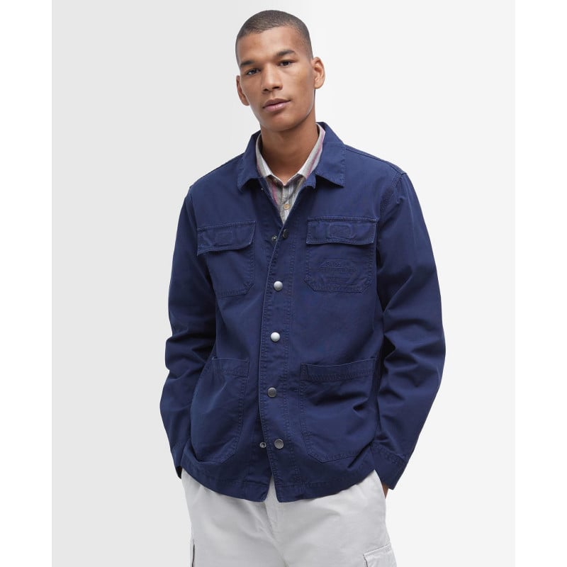 BARBOUR GRINDLE CARGO RELAXED OVERSHIRT