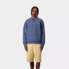 CARHARTT AMERICAN SCRIPT SWEAT BLUE IRIS