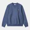 CARHARTT AMERICAN SCRIPT SWEAT BLUE IRIS