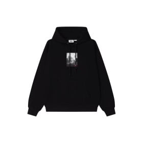 OBEY OSAKA PHOTO HOOD BLACK